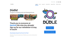 Desktop Screenshot of dudlegame.com